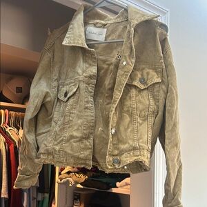 Mustard Seed Tan Jean Jacket Classic Denim Style